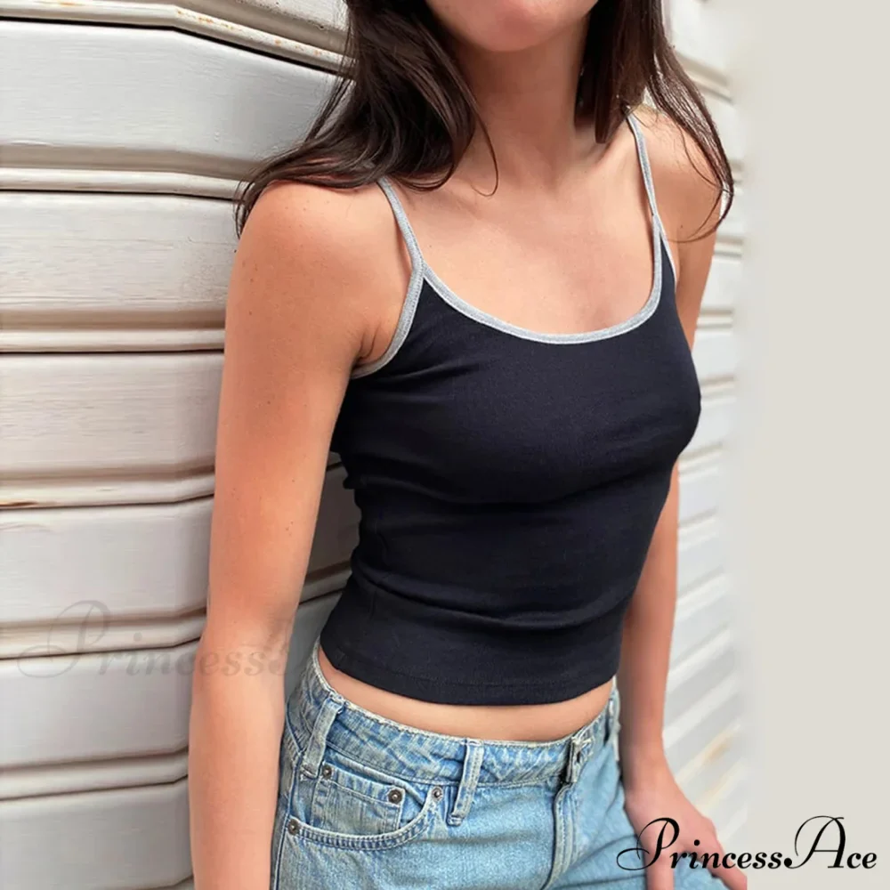 Differentiate Border Scoop Crop Top - Image 7