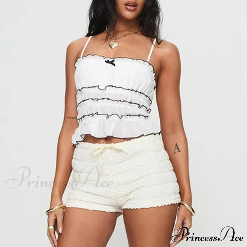Differentiated Tiered Crop Top - Image 3