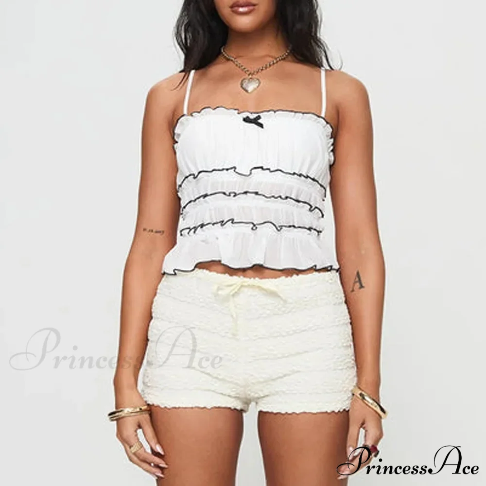 Differentiated Tiered Crop Top - Image 4