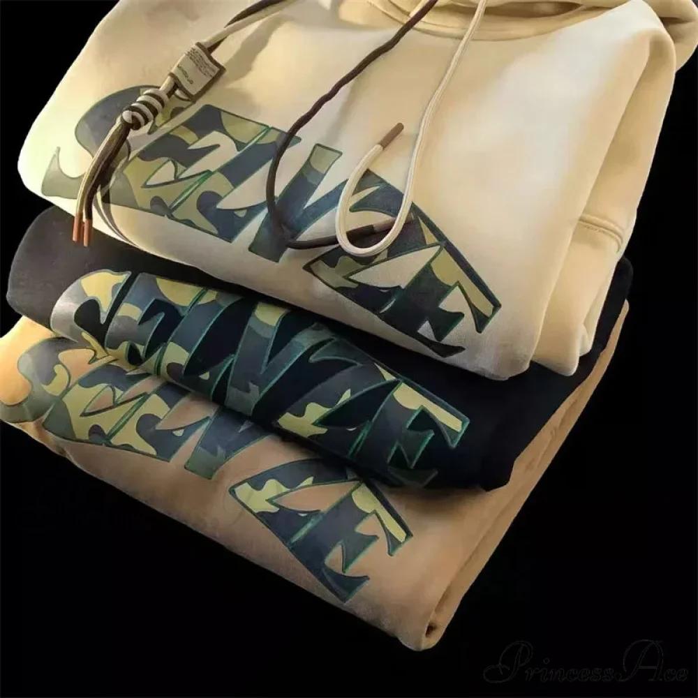 Disguise Correspondence Print Rebel Y2K Hoodie - Image 2
