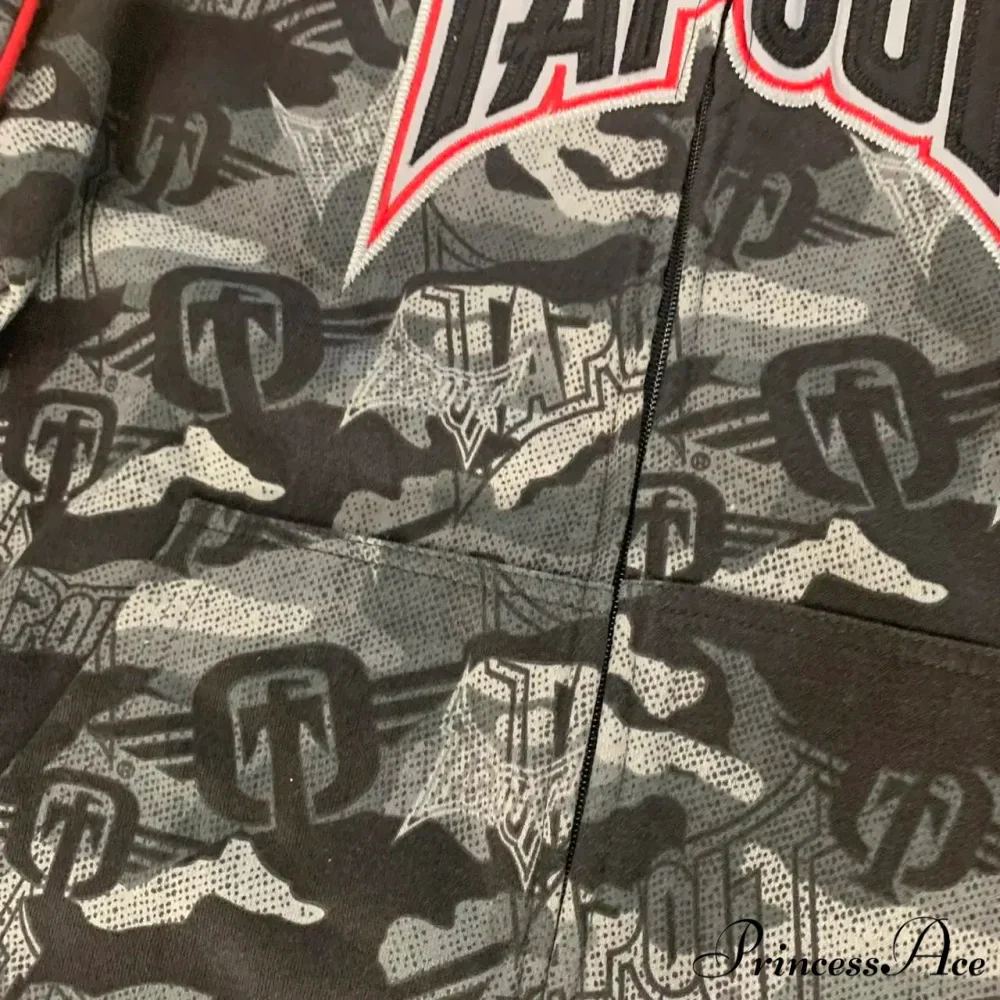 Disguise Zip Fastener Hooded Sweatshirt - Image 5