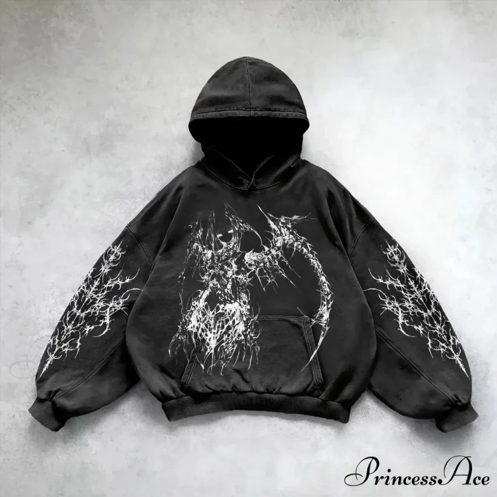 Divine Design Print Hoodie - Image 11
