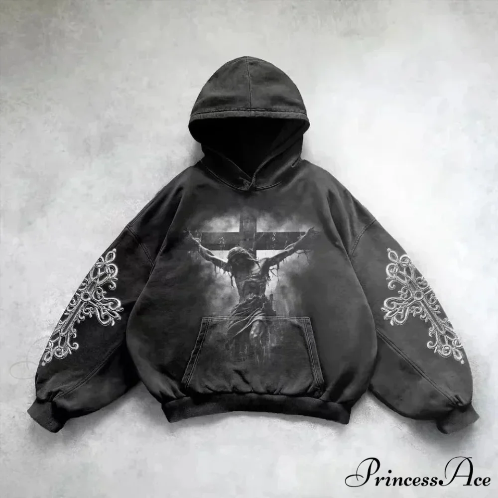 Divine Design Print Hoodie - Image 15
