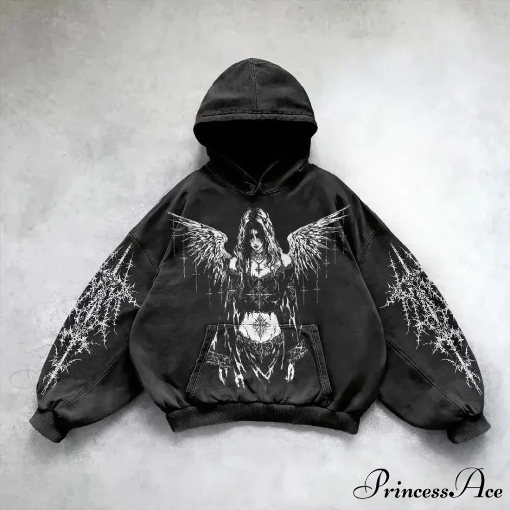 Divine Design Print Hoodie - Image 3