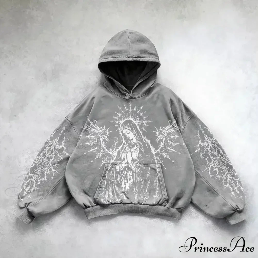 Divine Design Print Hoodie - Image 6