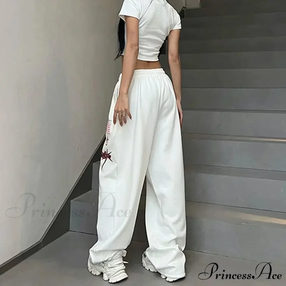 Drawn Drawcord Sporty Informal Trousers - Image 2