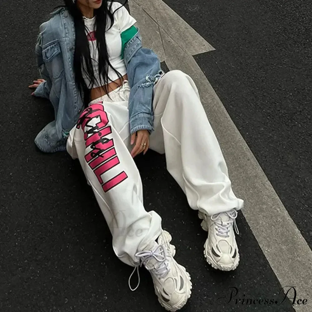 Drawn Drawcord Sporty Informal Trousers - Image 3