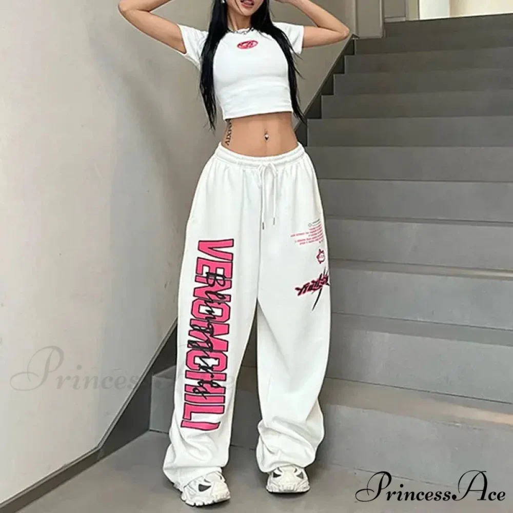 Drawn Drawcord Sporty Informal Trousers - Image 7