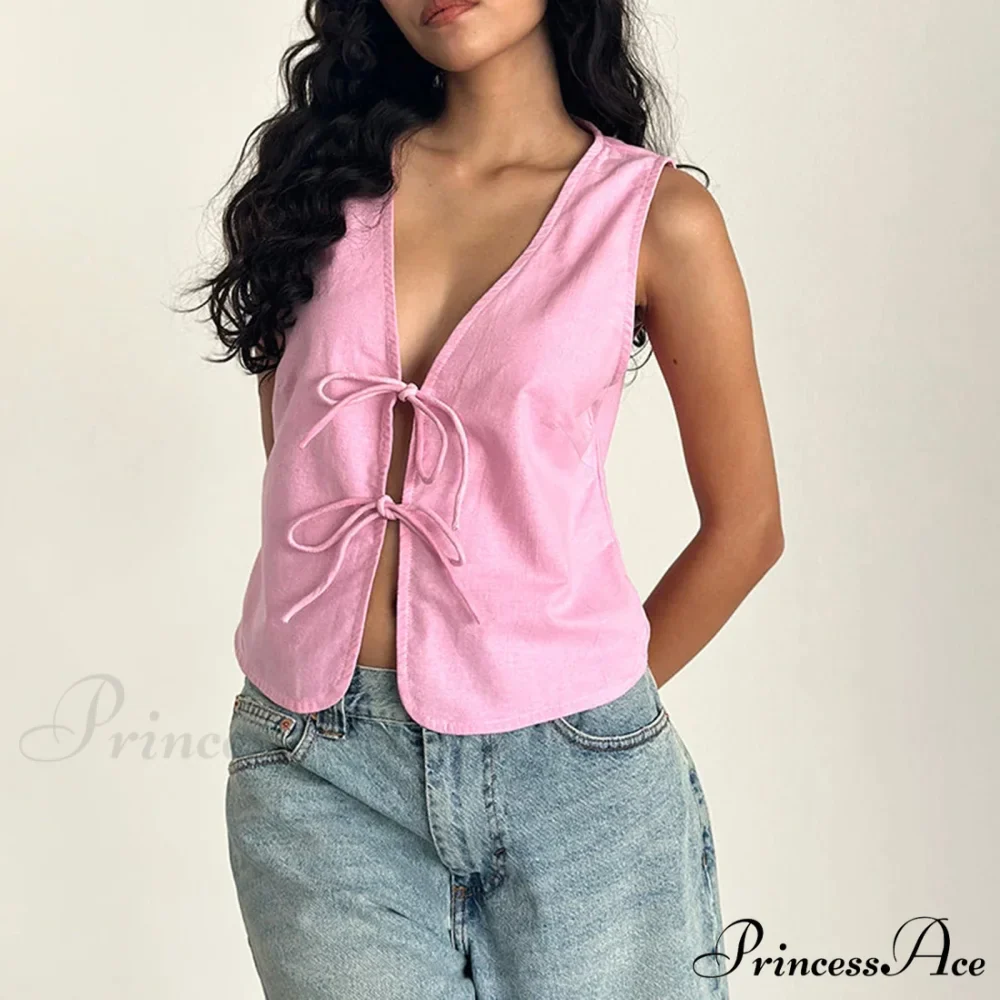 Dual Fastening Crop Top - Image 5