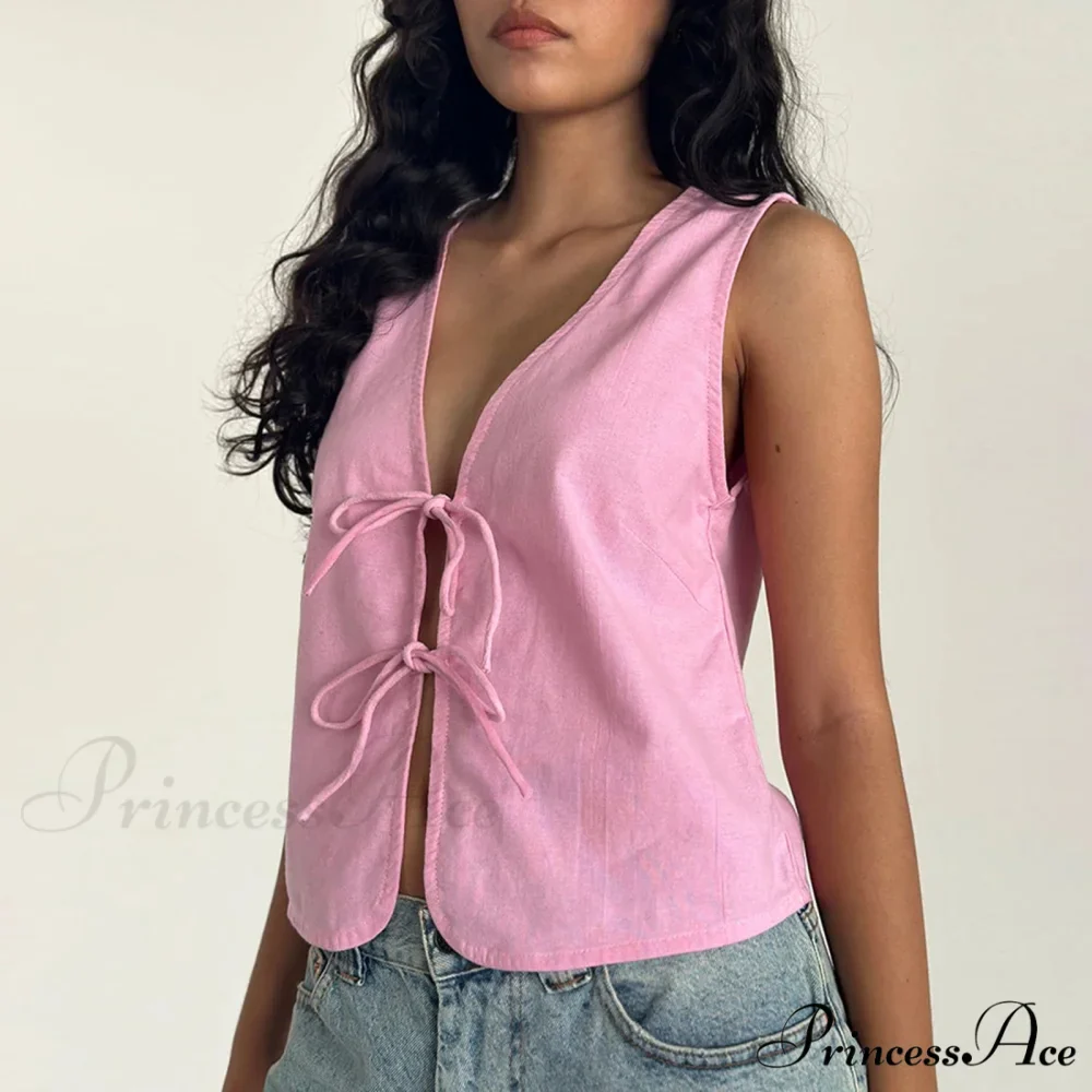 Dual Fastening Crop Top - Image 8