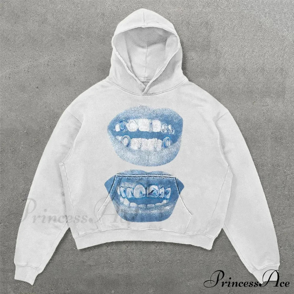 Dual-Personality Graphic Oversized Hoodie - Image 8