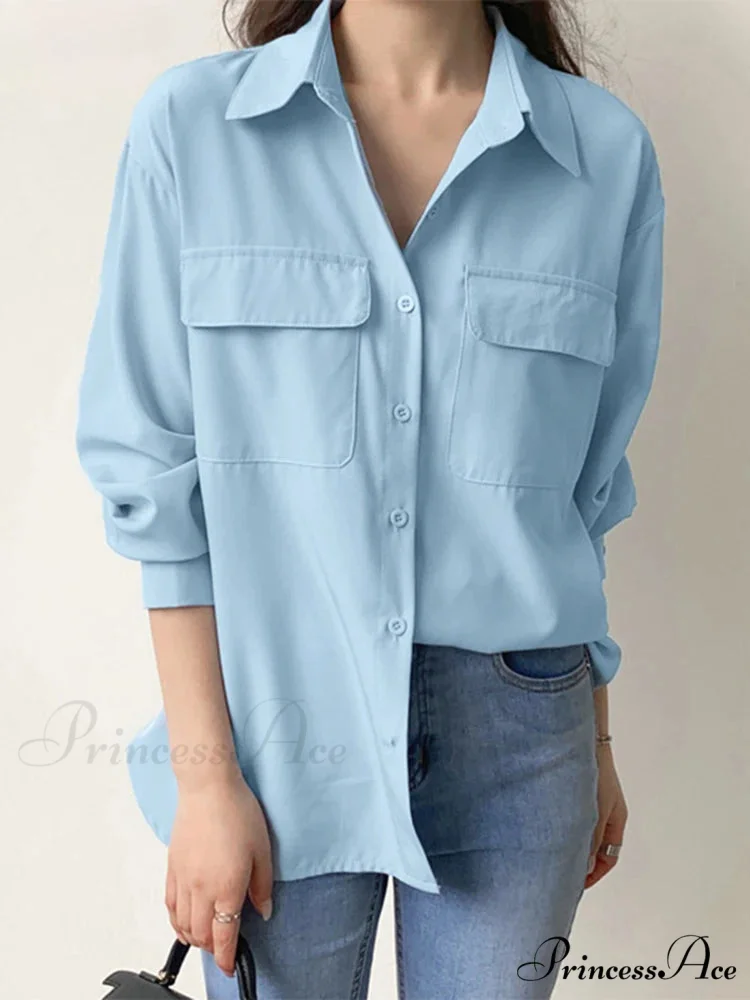 Durable Harajuku Collar Shirt Informal Shirt - Image 2