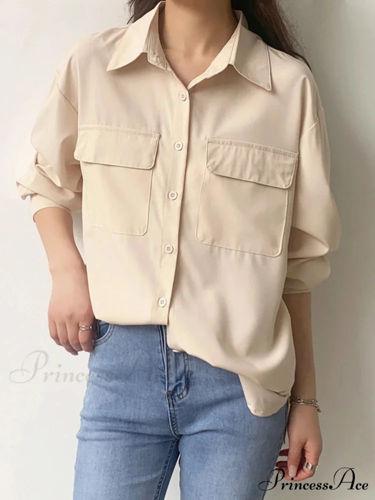 Durable Harajuku Collar Shirt Informal Shirt - Image 3