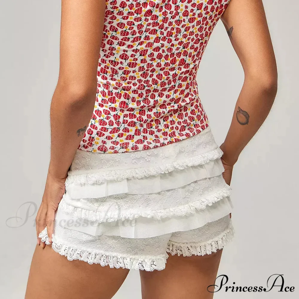 Durable Lace Frill Bloomer Short - Image 4