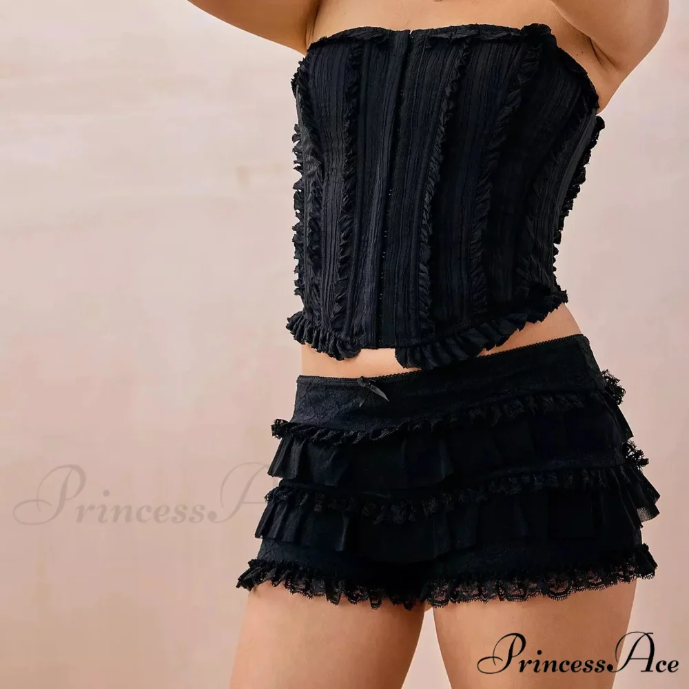 Durable Lace Frill Bloomer Short - Image 5