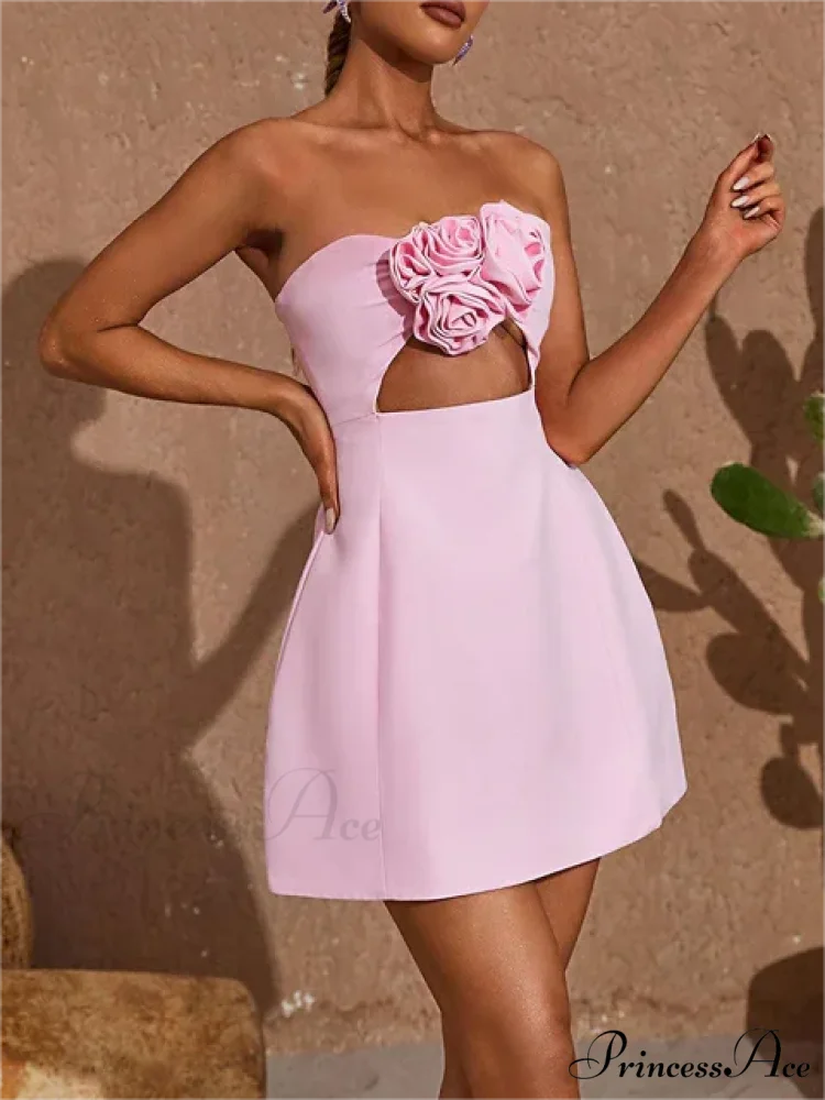 Durable Off-The-Shoulder Short Dress - Image 2