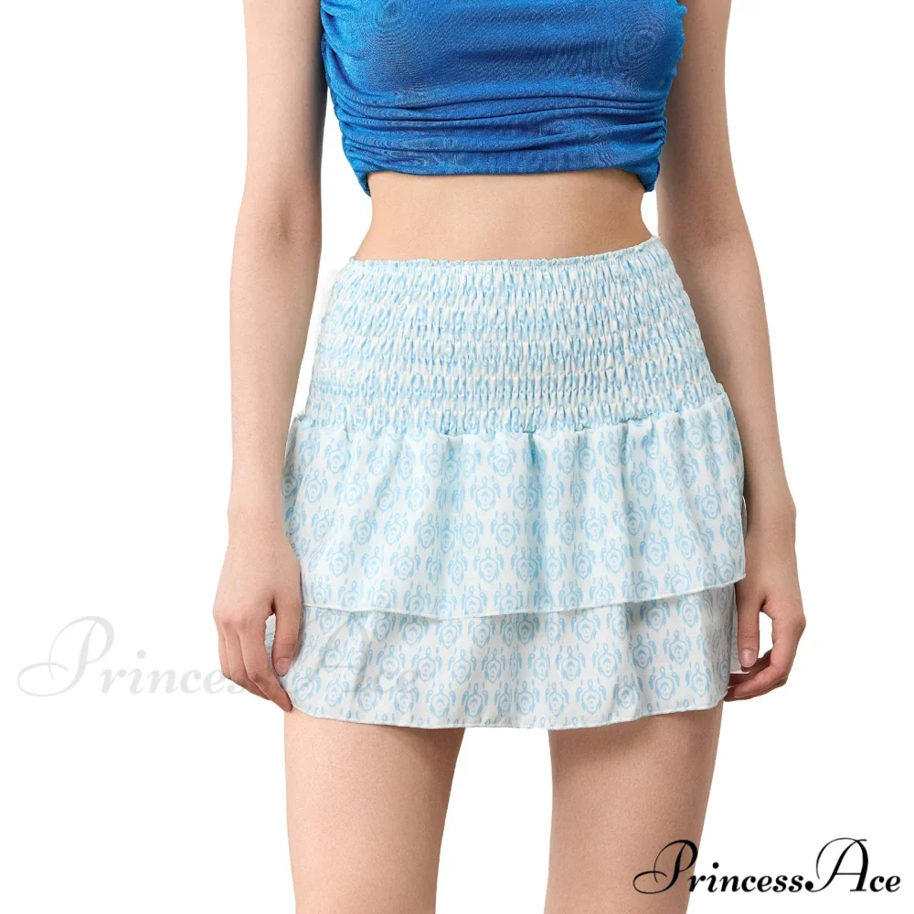 Eclectic Tiered Frilly Skirt - Image 2