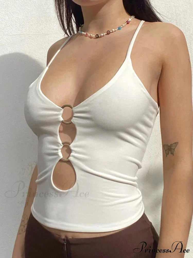 Empty Out Backless Crop Top - Image 4