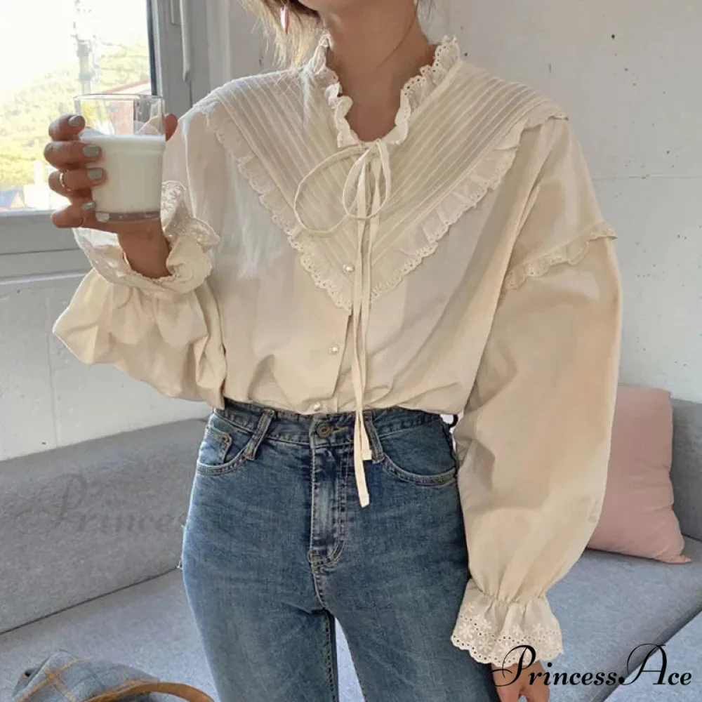 Empty Out Sophisticated Informal Blouse Women Blouses - Image 2