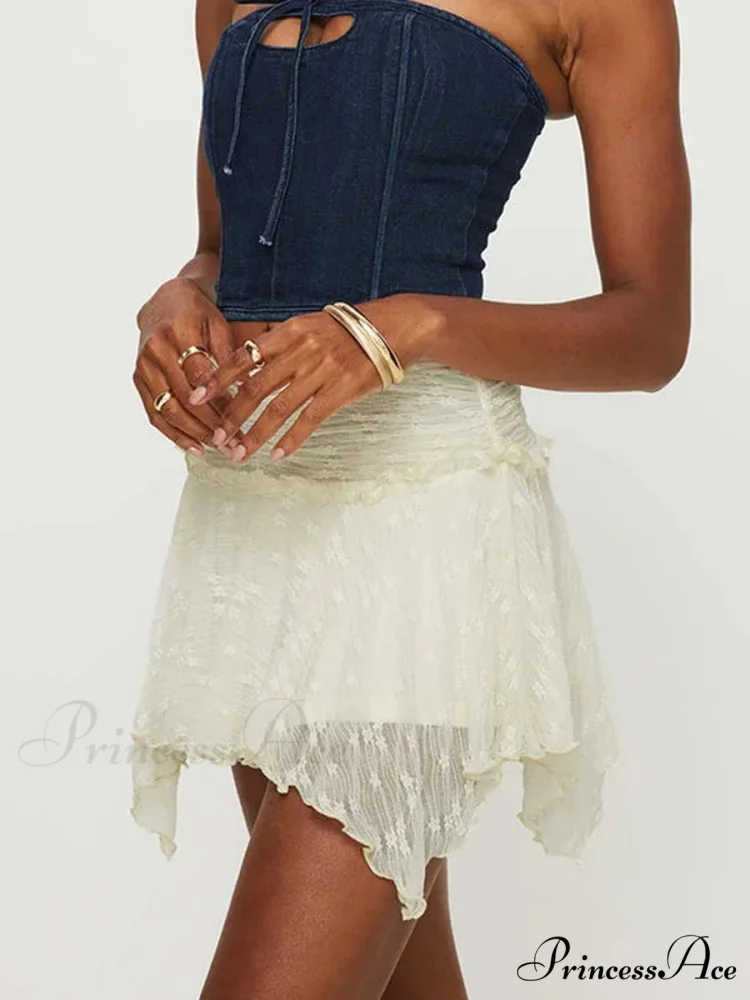 Enchanting Grunge Tiered Frill Skirt - Image 5
