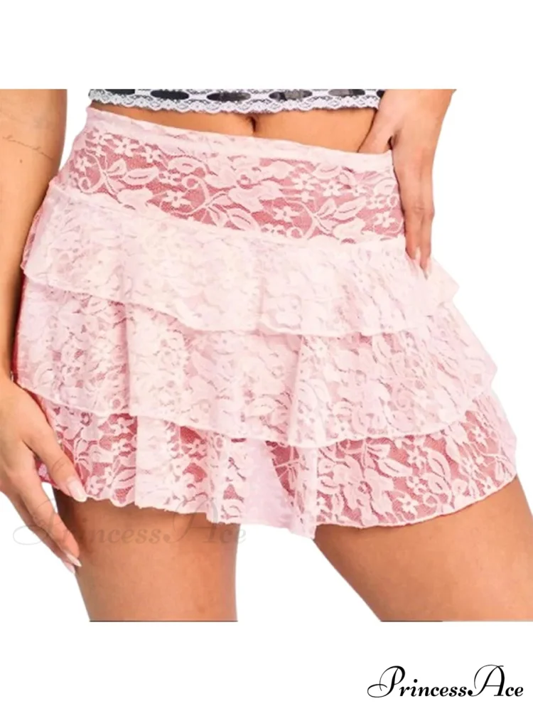 Enchanting Layered Flouncy Frill Skirt - Image 5