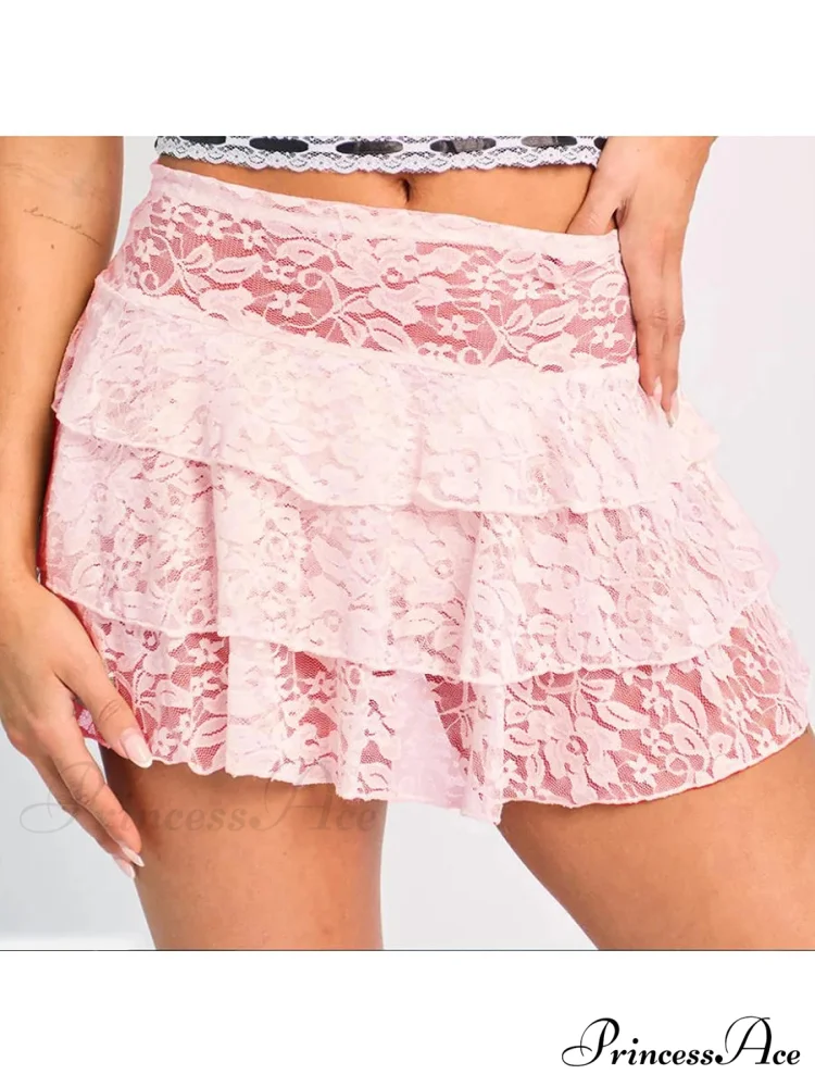 Enchanting Layered Flouncy Frill Skirt - Image 7