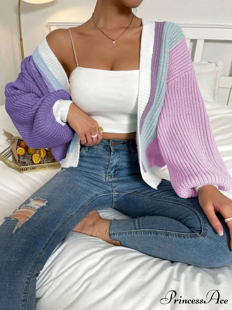 Excitement Cutting Inactive Breeze Knit Cardigan - Image 4
