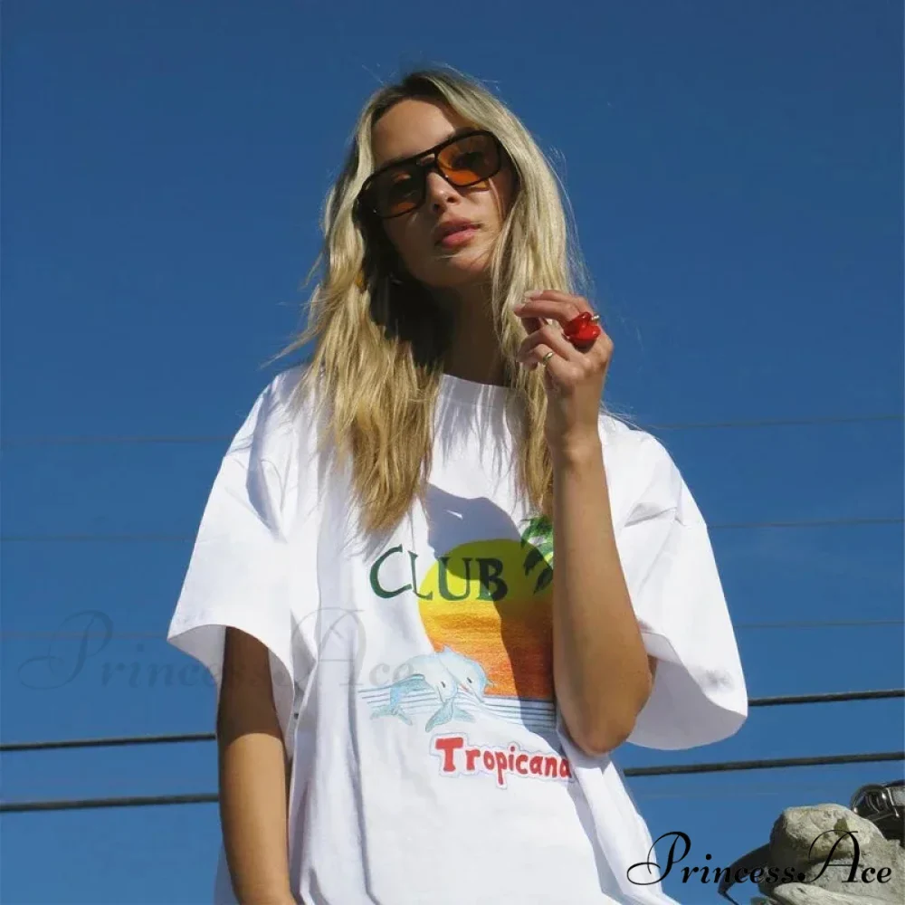 Exotic Shore Summertime Vsco Shirt - Image 2