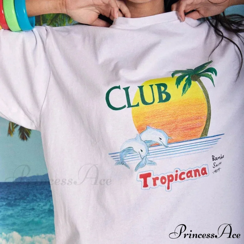 Exotic Shore Summertime Vsco Shirt - Image 4