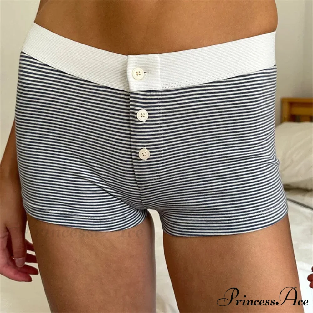 Fabric Pattern Button Sweatshort - Image 2