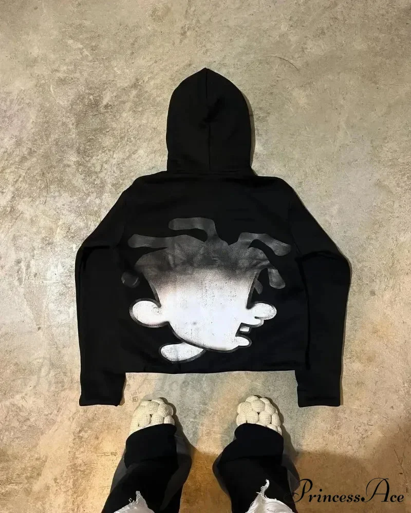 Fall Enjoyment Design Printed Hoodie - Image 2