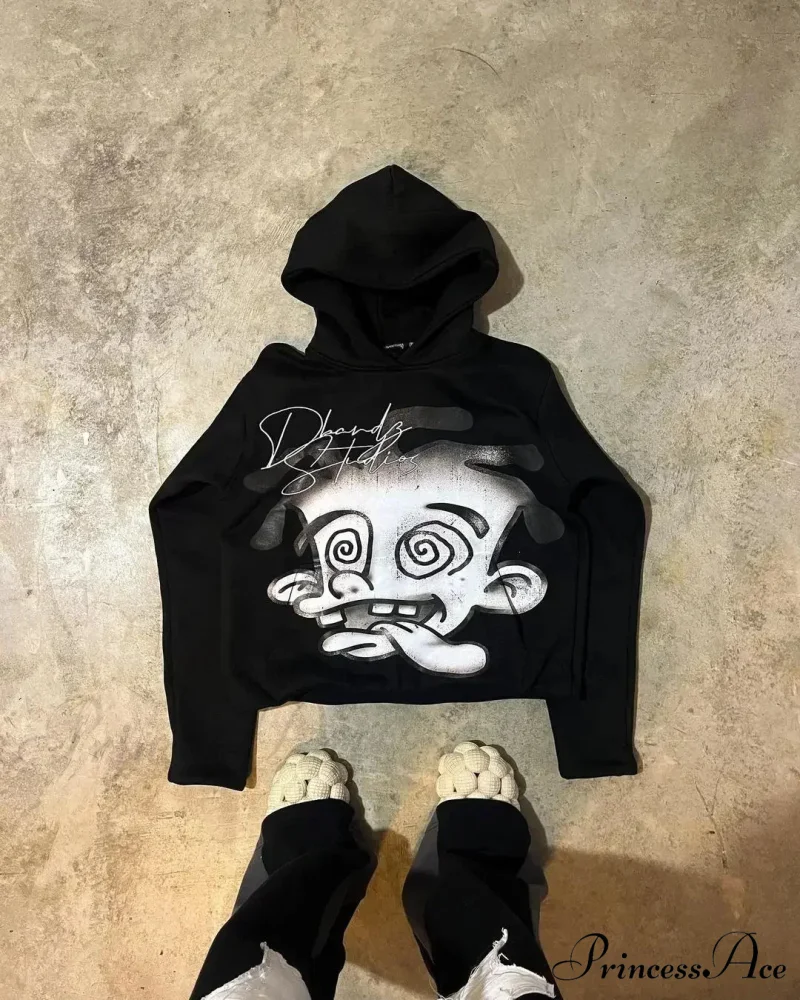 Fall Enjoyment Design Printed Hoodie - Image 7