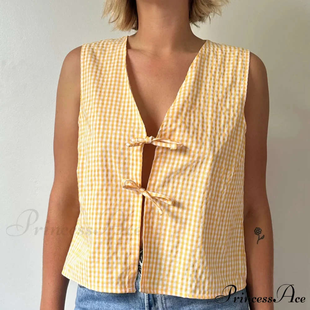 Fasten-Front Lace Camis Crop Top - Image 2
