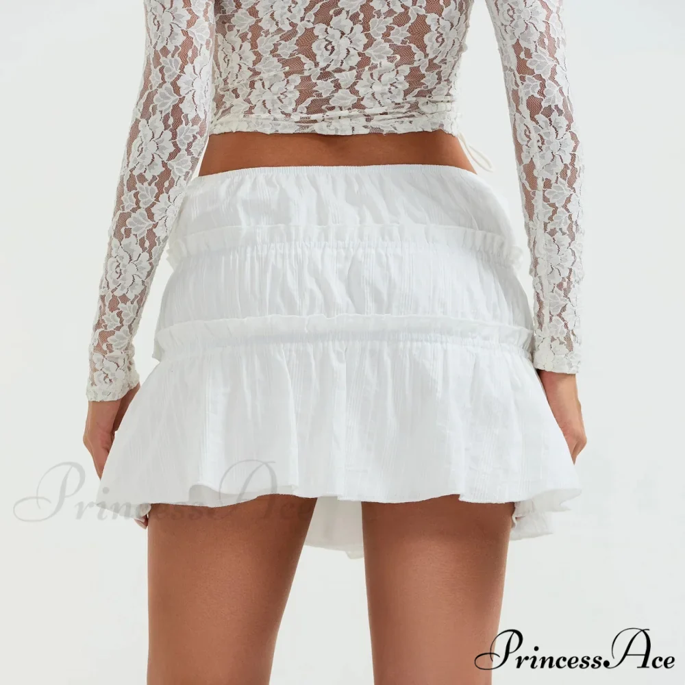 Fasten-Up Front Cottage Style Skirt - Image 6