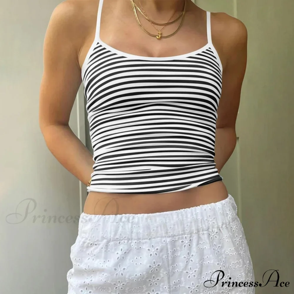 Firm Banded Narrow Crop Top - Image 3