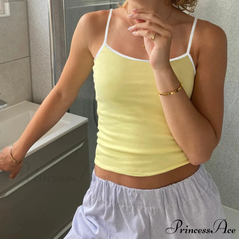 Firm Banded Narrow Crop Top - Image 4