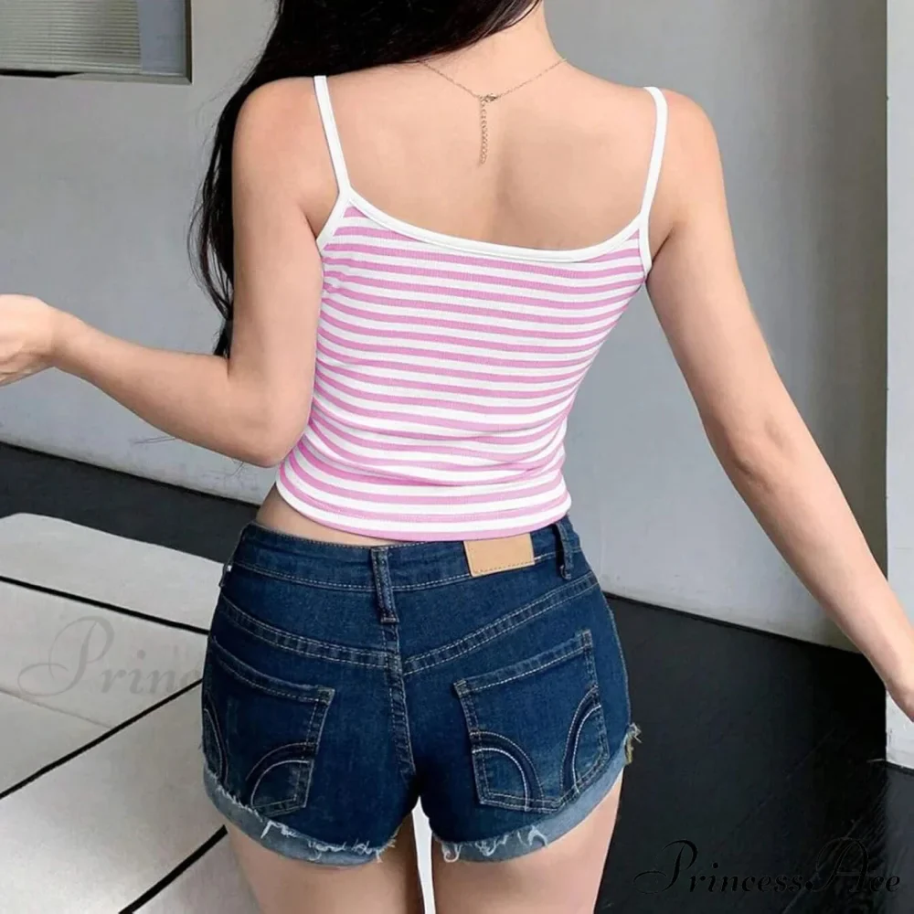 Firm Banded Narrow Crop Top - Image 6
