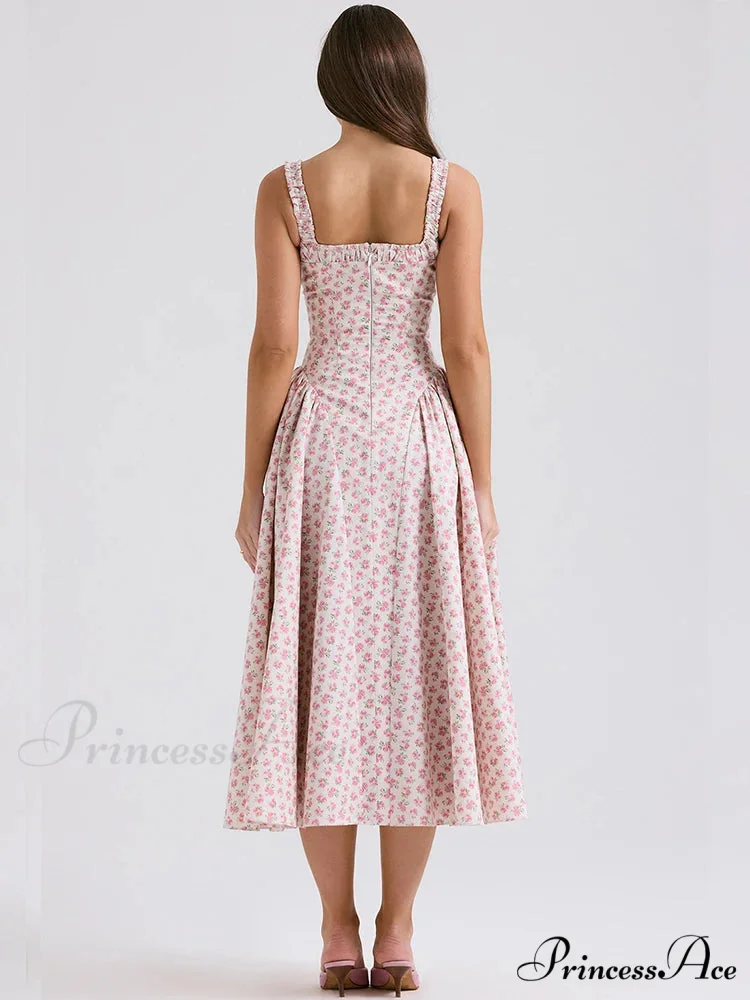 Flared Sophisticated Medium-Length Holiday Dress - Image 2