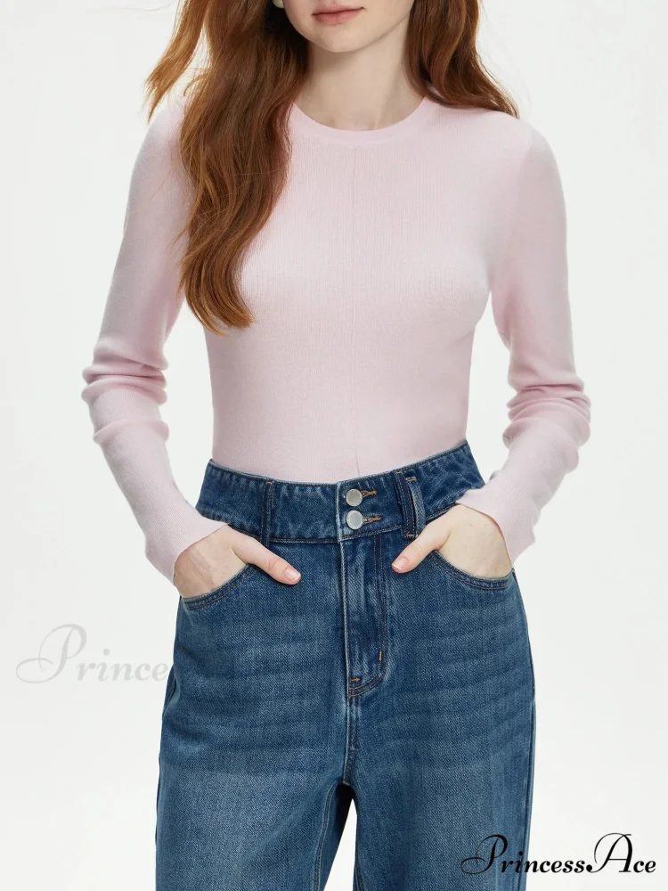 Flexible Circular Neck Woven Jumper - Image 7