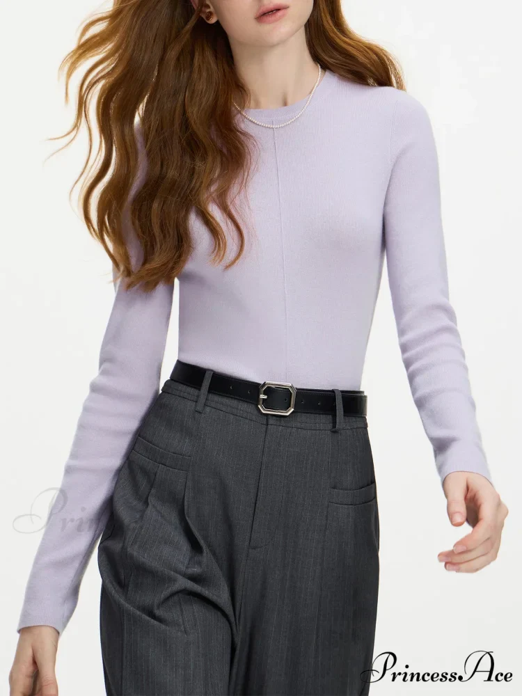 Flexible Circular Neck Woven Jumper - Image 8
