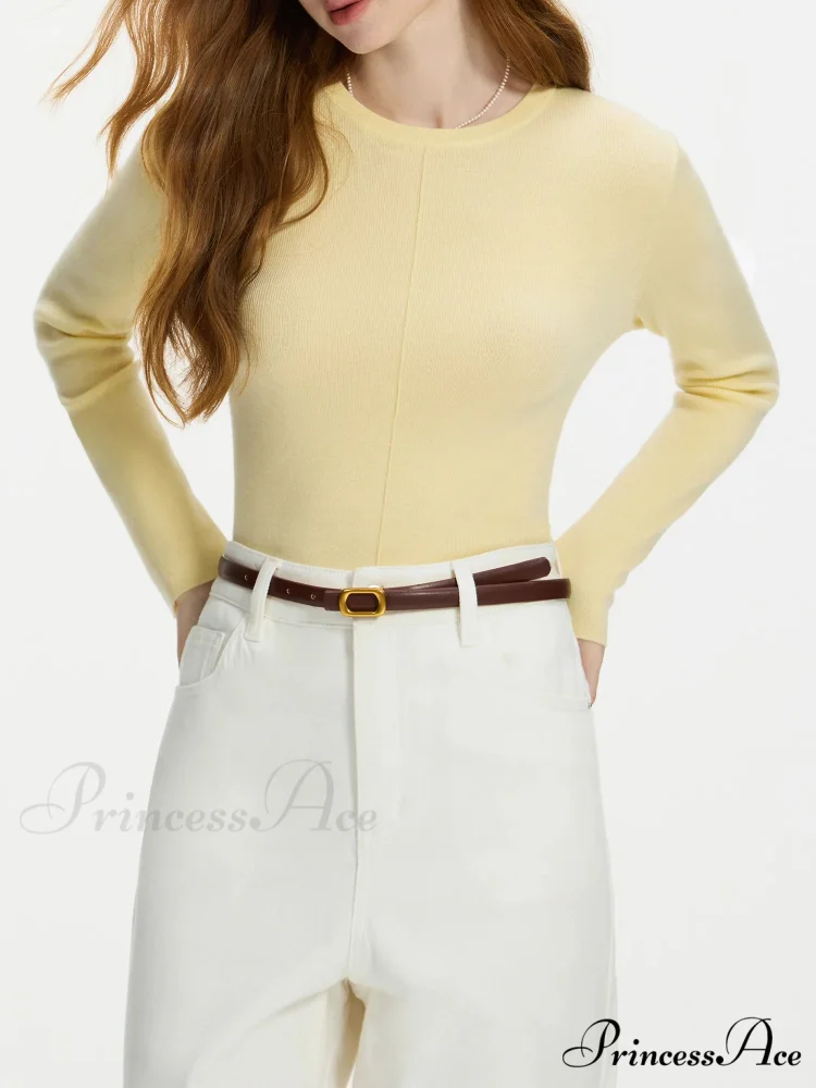 Flexible Circular Neck Woven Jumper - Image 9