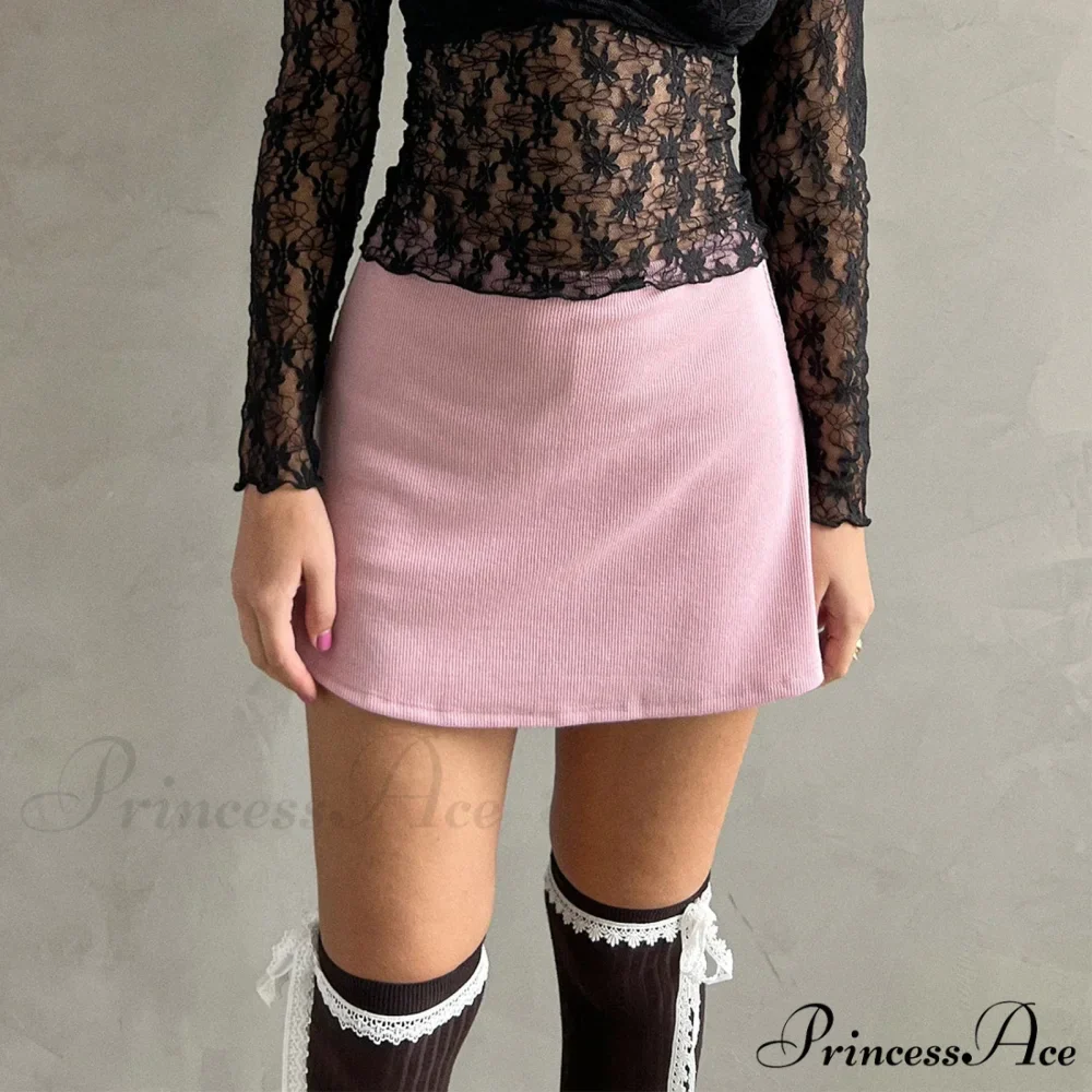 Flexible Side Opening Slim Skirt - Image 5