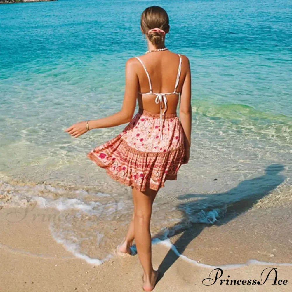 Fluffy Blossom Stretchy Waist Skirt - Image 4