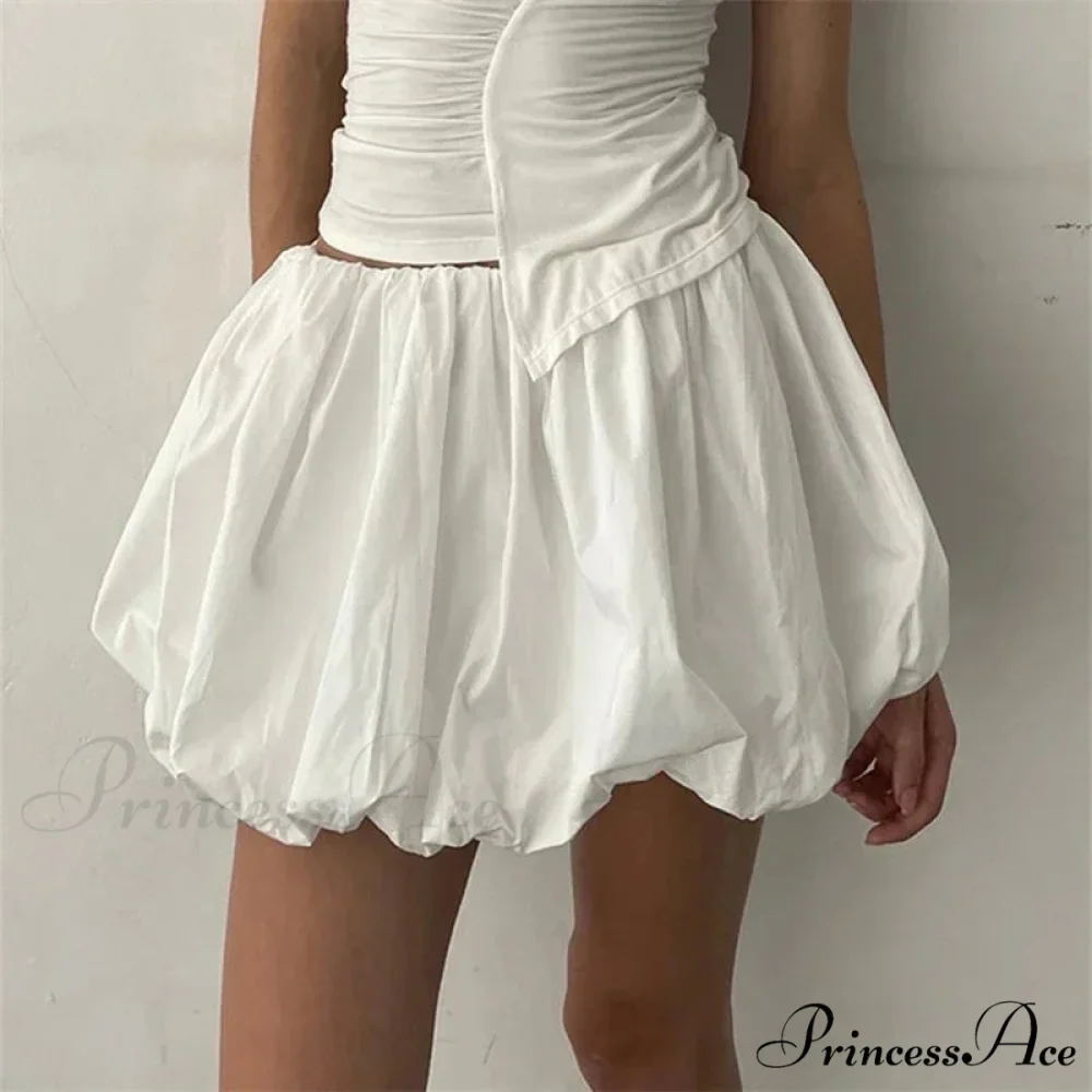 Fluffy Flared A-Line Skirt - Image 3