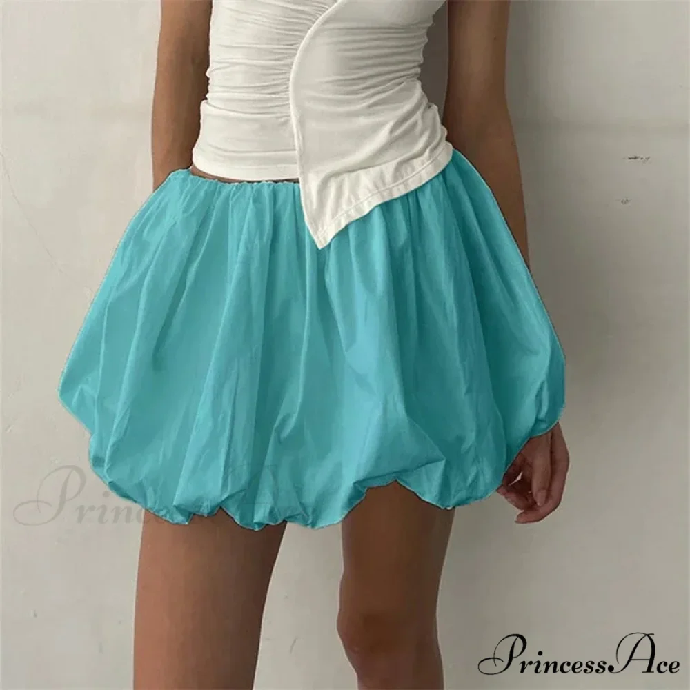 Fluffy Flared A-Line Skirt - Image 7