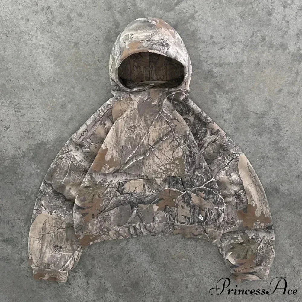 Foliage Disguise Baggy Sweatshirt Hoodie - Image 7