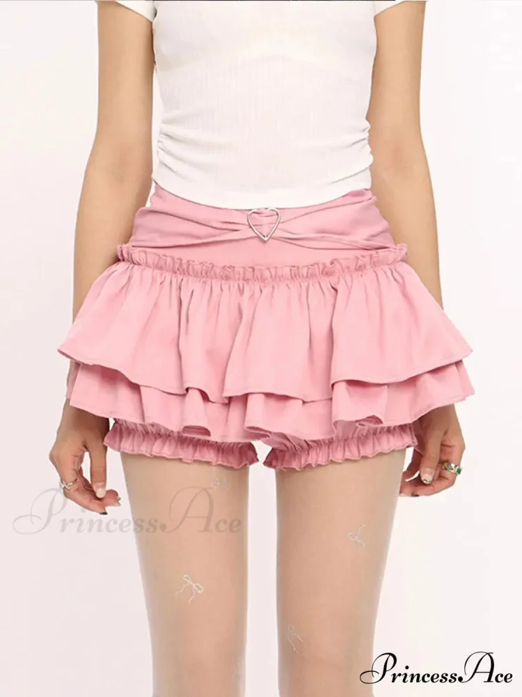 Frill Sleek Pastry Tier Skirt - Image 3