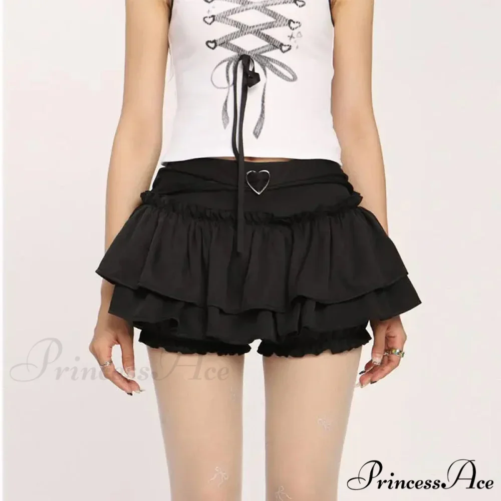 Frill Sleek Pastry Tier Skirt - Image 7