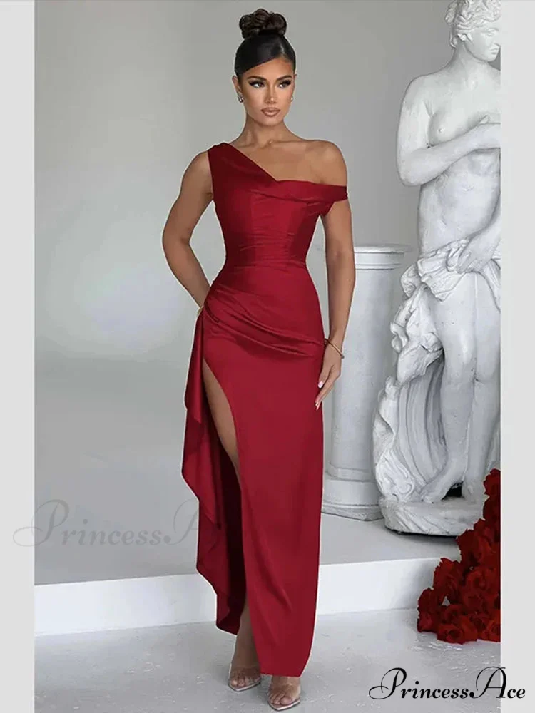 Frills Uneven Maxi Holiday Dress - Image 7