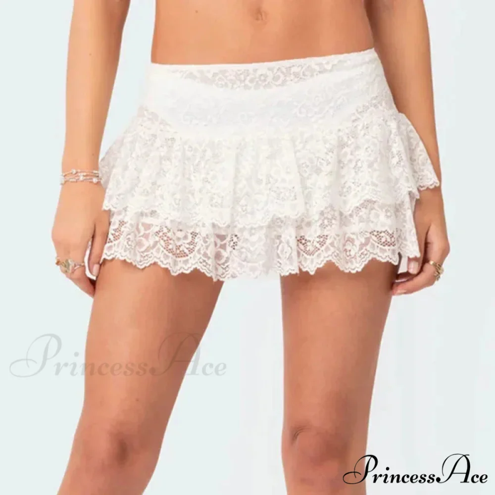 Frilly Flounce Tiered Bloomer Skirt - Image 2